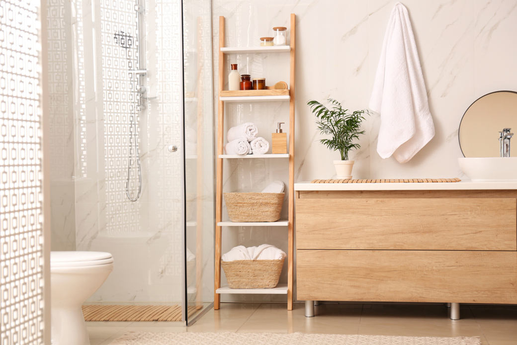 21 Bathroom Shelf Ideas That Add Storage and Look Great
