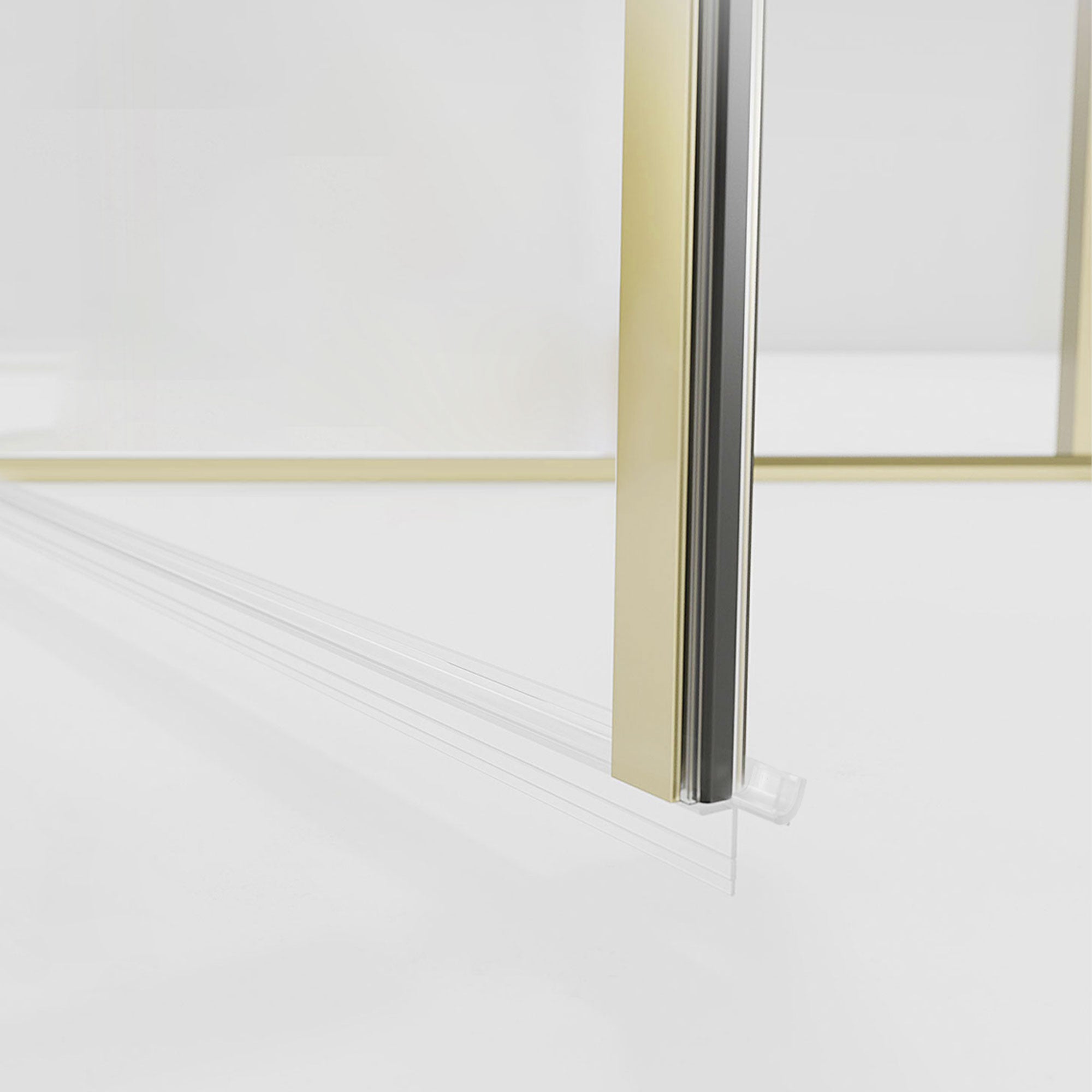 LUXORA Customize Corner Shower Door with Ultra Clear Glass