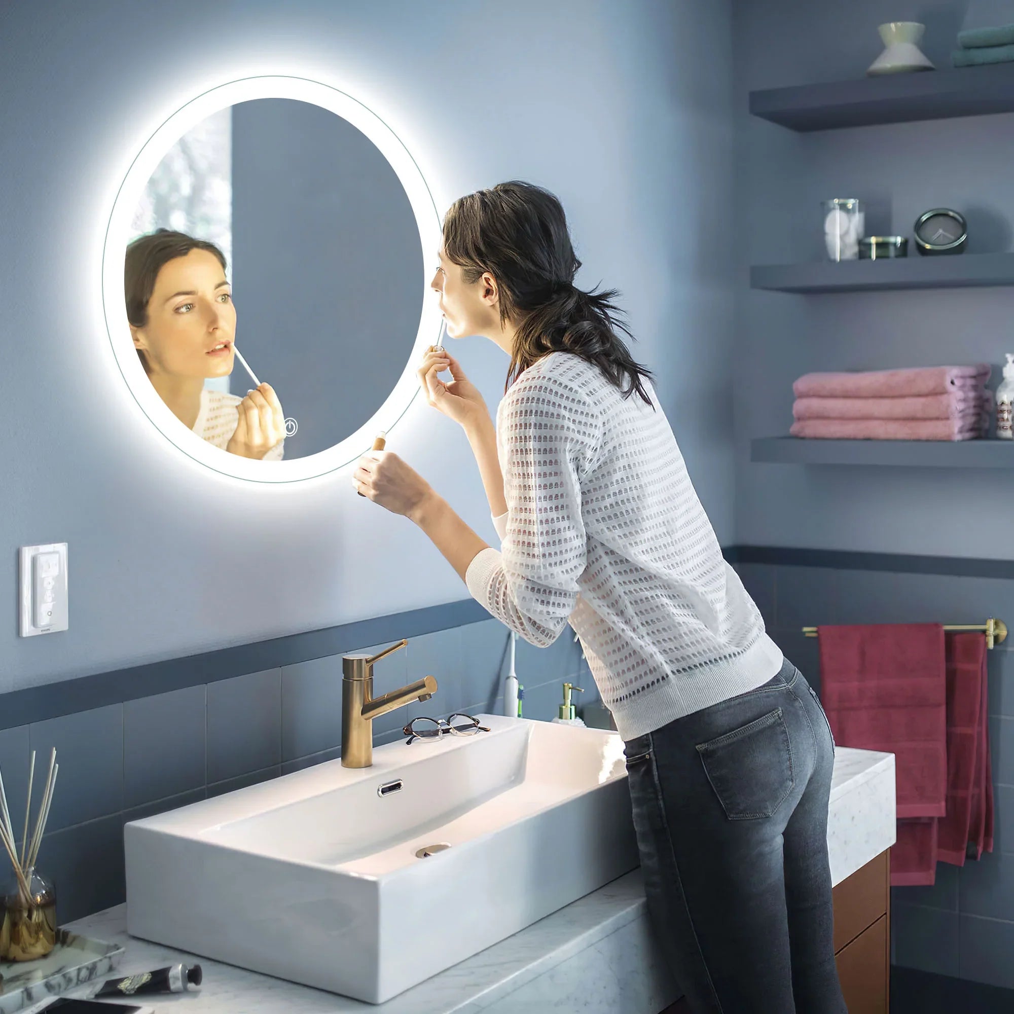 Polaris Custom LED Mirror with Backlight - Inyouths