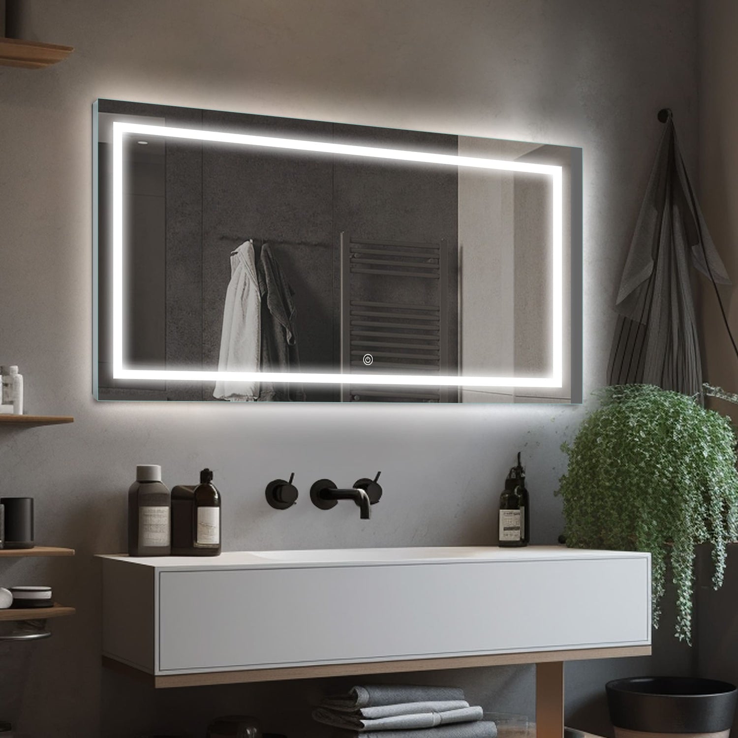 POLARIS Custom LED Mirror with Backlight - Inyouths